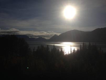 View from Bird Point across the Turnagain arm