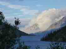 Fire on Nares Lake